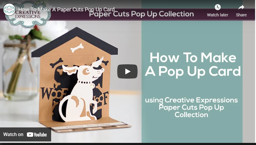 Paper Cuts Woof! Craft Die