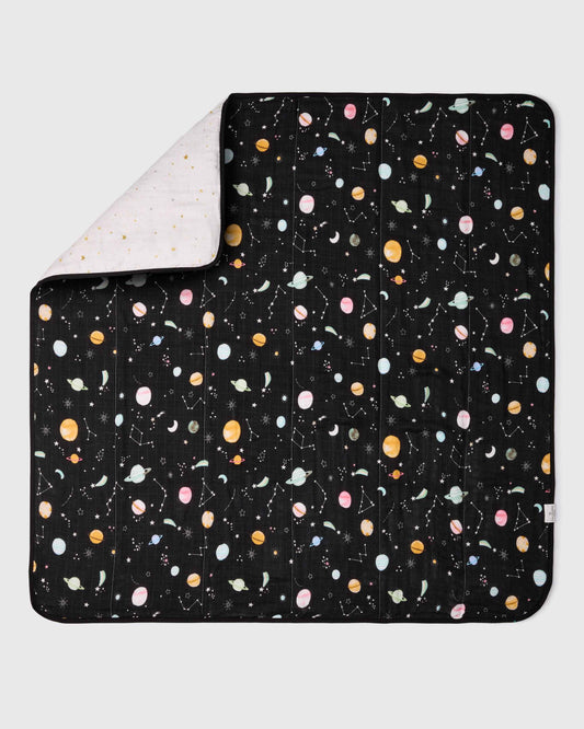 Muslin Quilt - Planets
