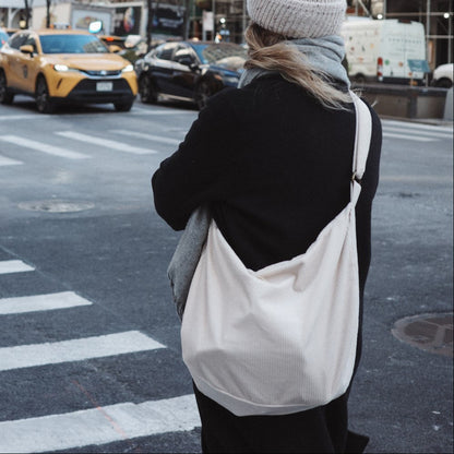 Kord-Crossbody-Tasche | Verstellbarer Schultergurt