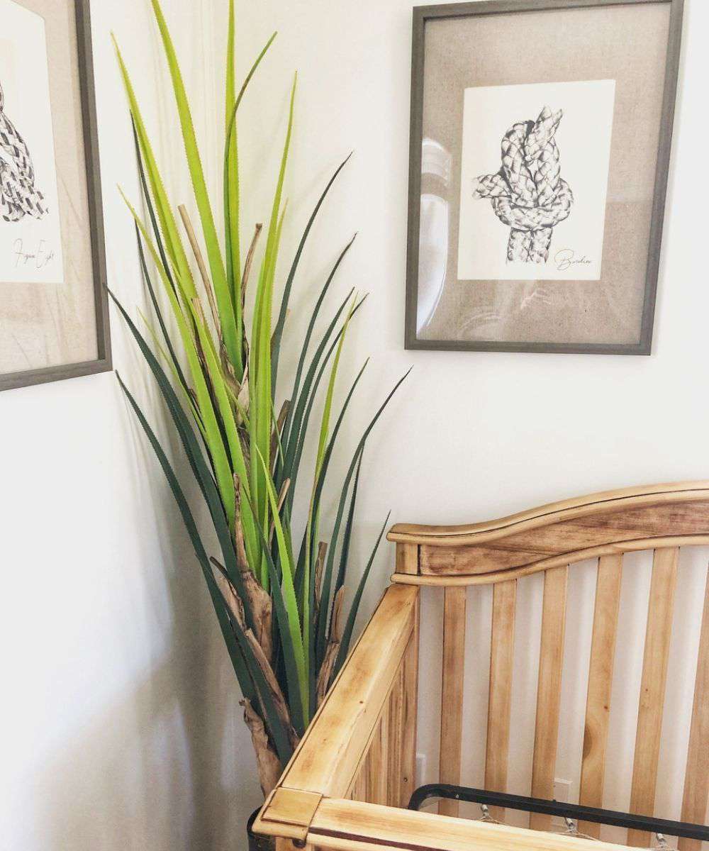 Ralu Künstlicher Aloe-Baum Topfpflanze (verschiedene Größen)