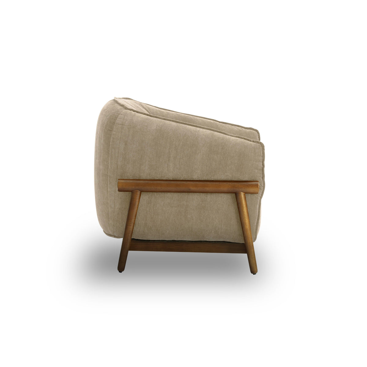 Brian Upcycled Chenille Luxury Accent Chair - Multiple Color Options