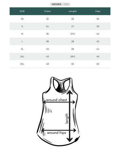 Women's Eco Racerback Tank Top - Blank Apparel - Teal