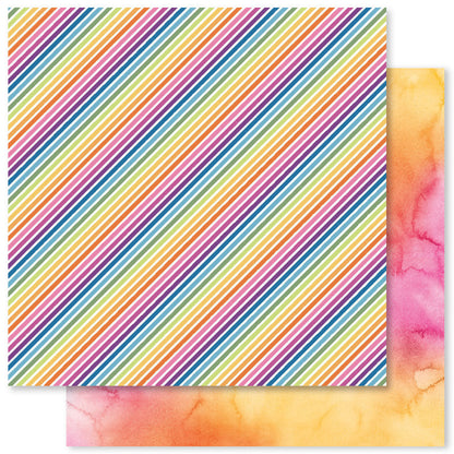 Rainbow Twirl 12x12 Paper Collection 30429