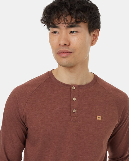 TreeBlend Baker Henley Langarm
