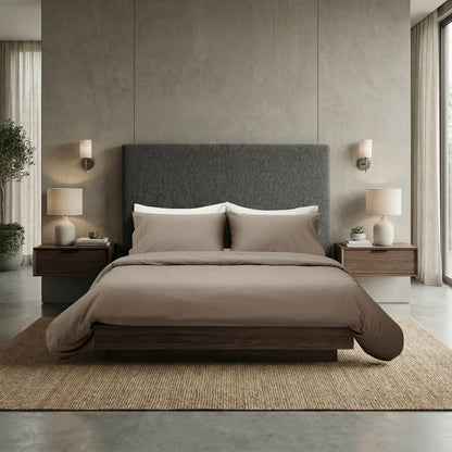 Verfeinerte Kollektion Bettwäsche-Set aus Baumwollsatin