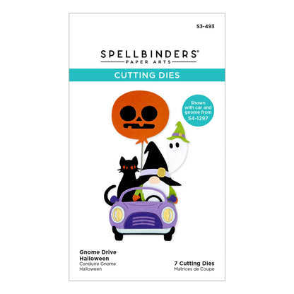 Gnome Drive Halloween Etched Dies from the Gnome Drive Collection