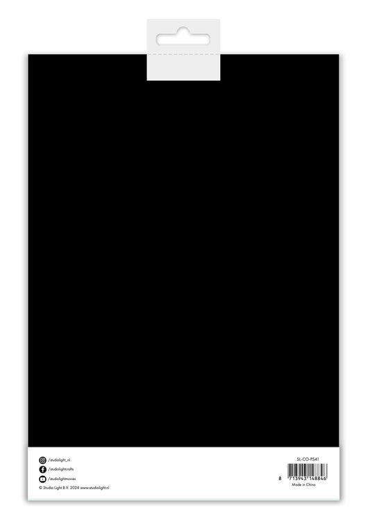 SL Paper Set Consumables Black Cardstock 250 gsm 10 SH