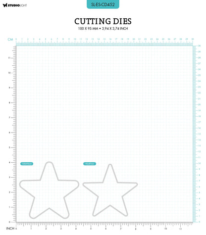 SL Cutting Dies Big Star Essentials 100x95x1mm 2 PC nr.452