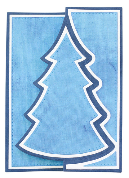 SL Cutting Die Tree Card Essentials 148x210x1mm 14 PC nr.563
