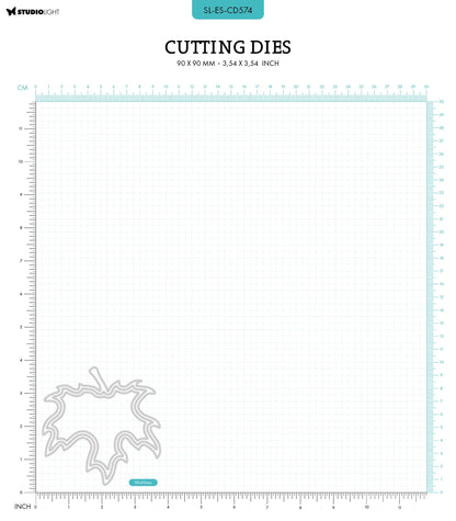 SL Cutting Die Maple Leaf Essentials 90x90x1mm 3 PC nr.574