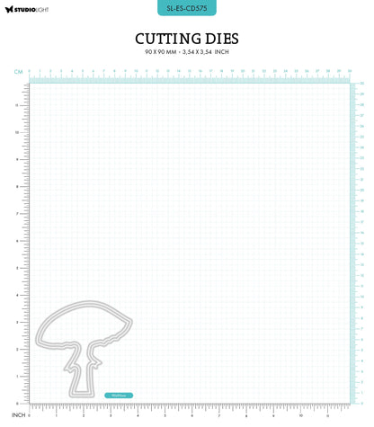 SL Cutting Die Mushroom Essentials 90x90x1mm 3 PC nr.575