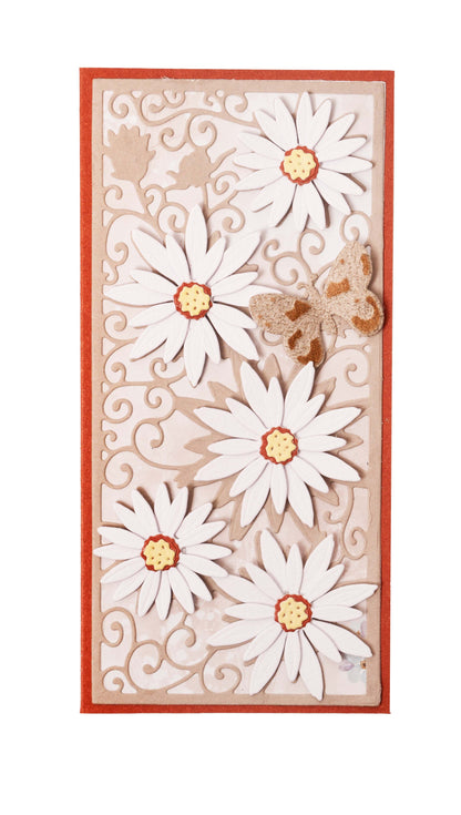 SL Cutting Dies Daisy Frame Essentials 106x142x1mm 8 PC nr.736