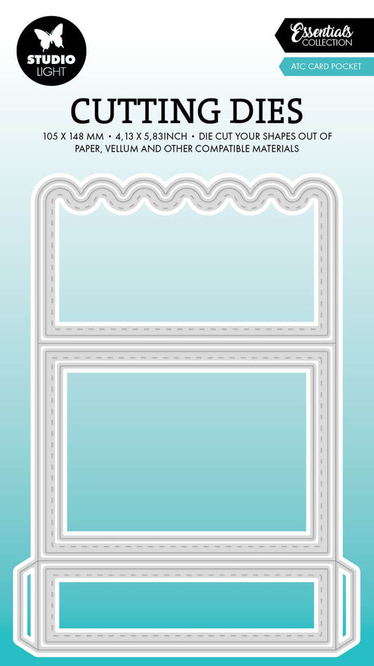 SL Cutting Dies ATC Card Pocket Essentials 5 PC