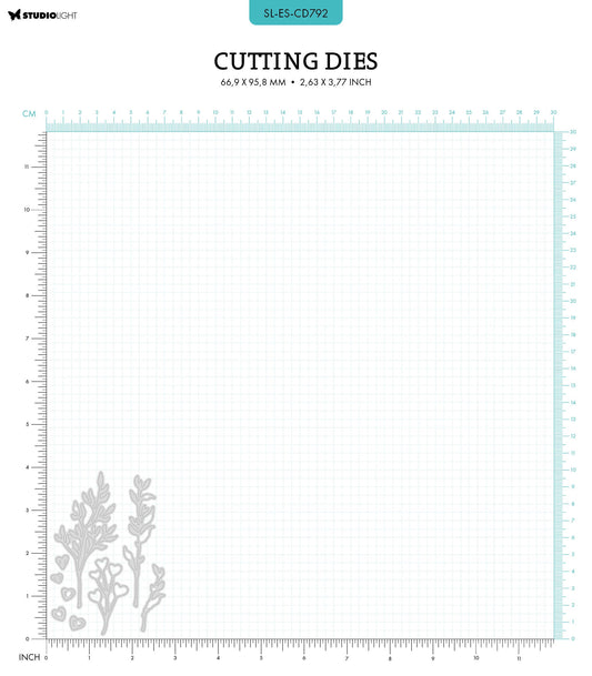 SL Cutting Die Branches Essentials 9 PC