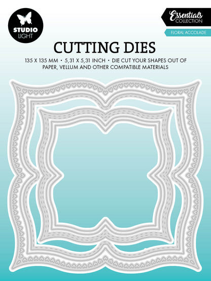 SL Cutting Dies Floral Accolade Essentials 6 PC