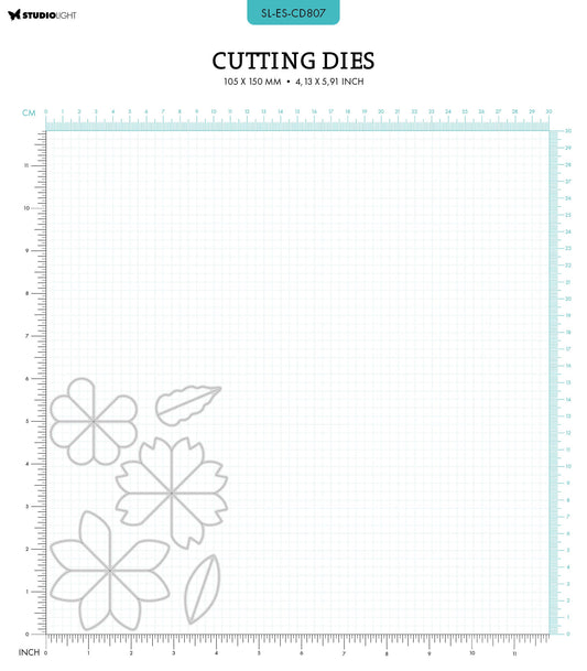 SL Cutting Dies Floral Pop-Up Essentials 5 PC