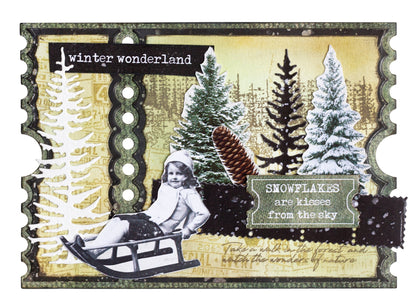 SL Cutting Dies Ticket Card Shape Essentials 5 PC