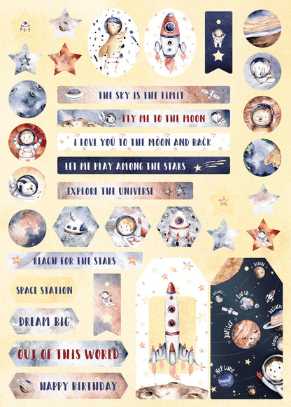 SL DIY Block Explore The Universe Essentials 294x210xmm 1 PC nr.17