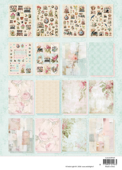 SL Die-Cut Paper Pad Shabby Chic Essentials 32 SH