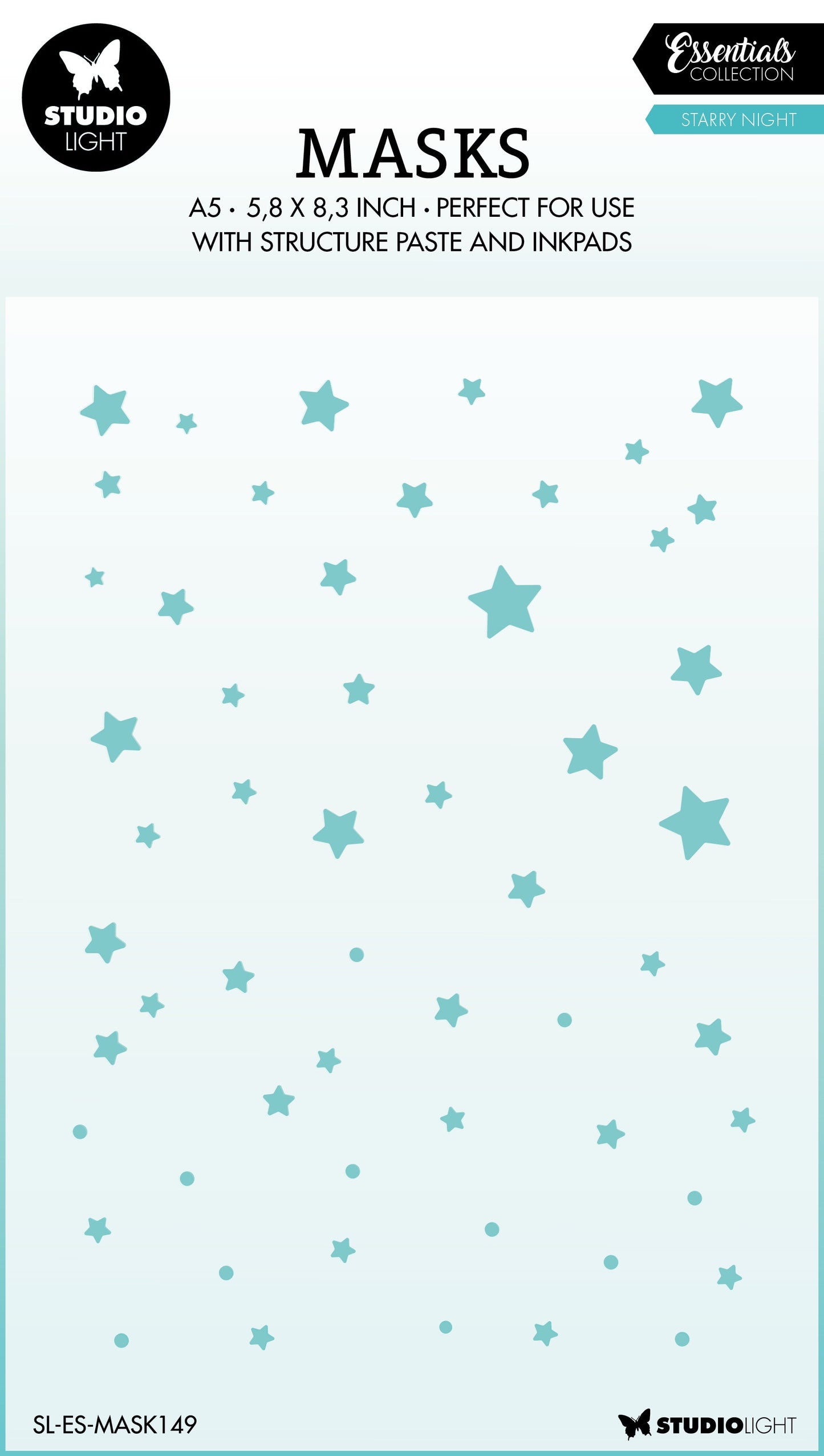 SL Mask Starry Night Essentials 150x210x1mm 1 PC nr.149