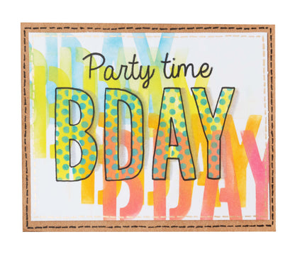 SL Mask & Stamp Bday Sentiments Essentials 155x155x3mm 8 PC nr.02