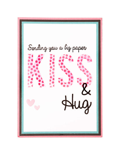 SL Masks & Stamps Kiss Sentiments Essentials 160x155x3mm 8 PC nr.06