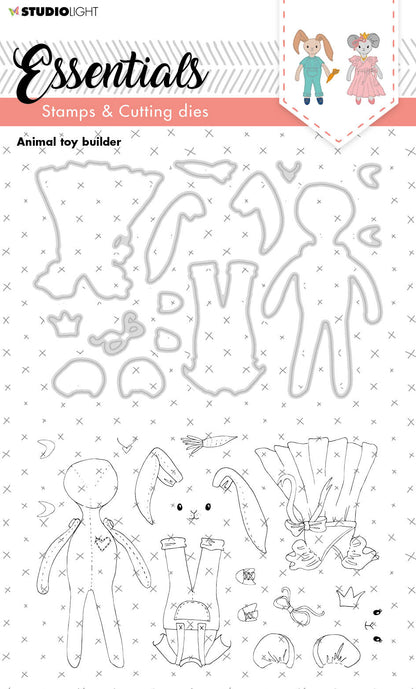 SL Stamp & Cutting Die Animal Toy Builder Essentials 148x210x3mm 1 PC nr.21