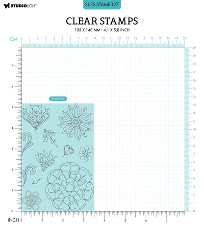 SL Clear Stamp Mandala Madness Essentials 148x105x3mm 11 PC nr.327
