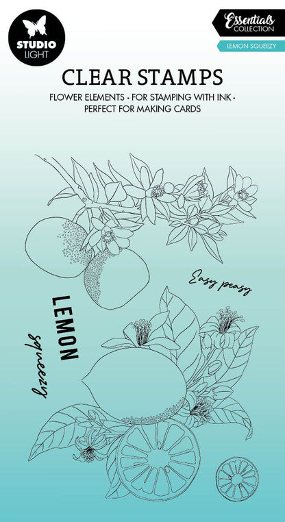 SL Clear Stamp Lemon Squeezy Essentials 88.9x132x3mm 4 PC nr.427