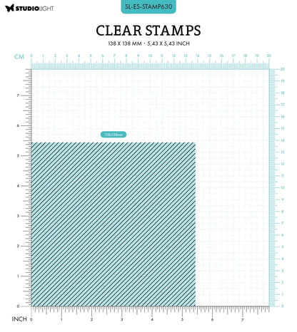 SL Clear Stamp Thin Stripes Essentials 1 PC