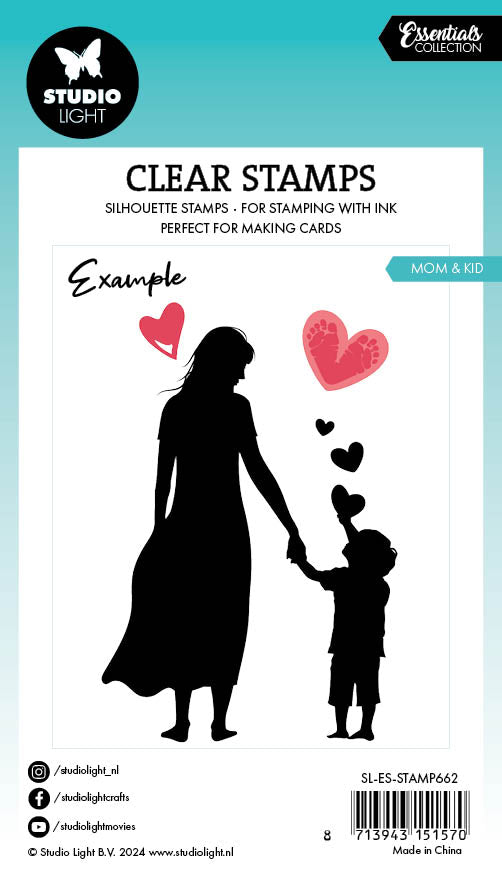 SL Clear Stamp Mom & Kid Essentials 7 PC