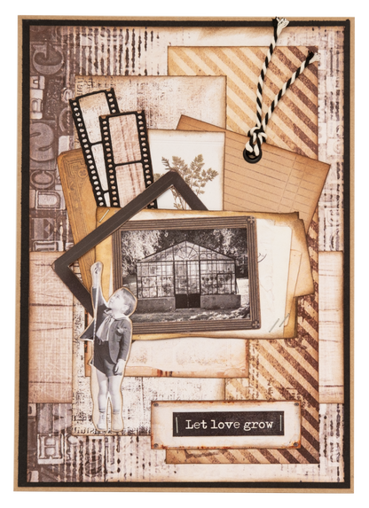 SL Paper Pad Vintage Papers Grunge Collection 36 SH
