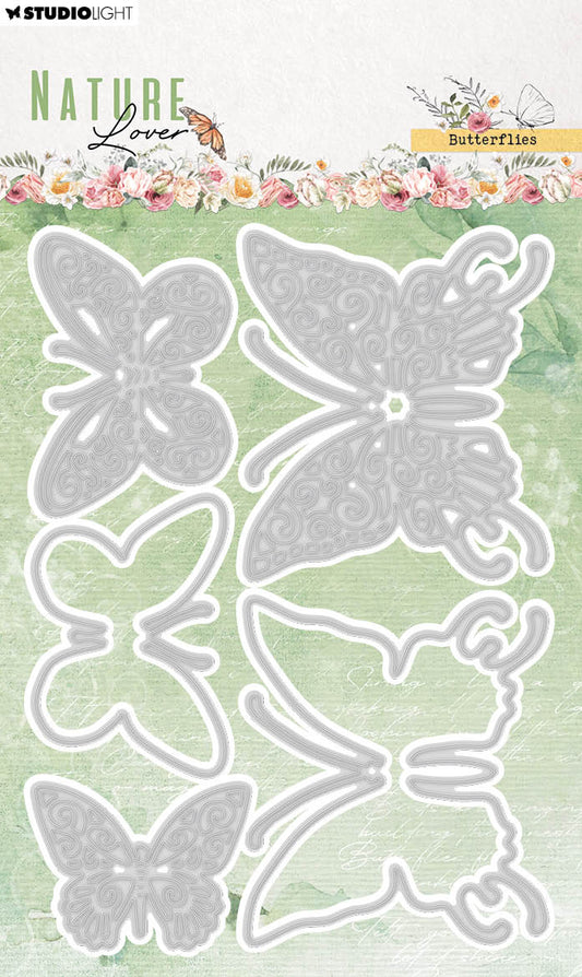 SL Cutting Dies Butterflies Nature Lover 103x144x1mm 5 PC nr.769