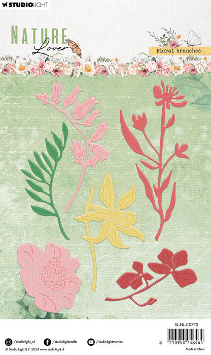 SL Cutting Dies Floral Branches Nature Lover 103x142x1mm 6 PC nr.770