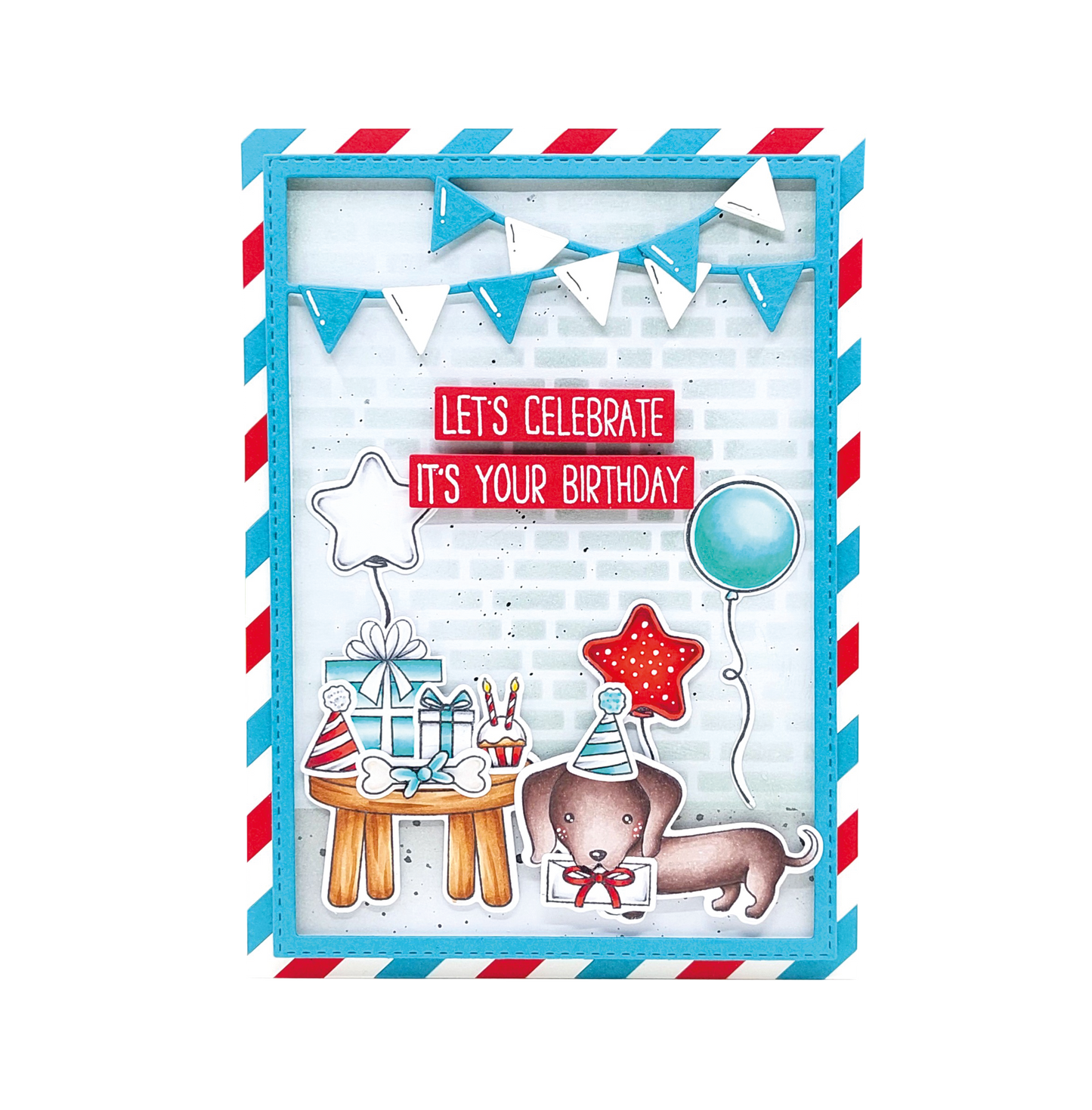 SL Stamp & Cutting Die Party Time Sweet Stories 20 PC