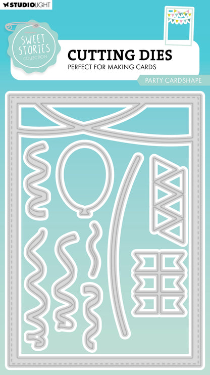 SL Cutting Die Party Cardshape Sweet Stories 10 PC