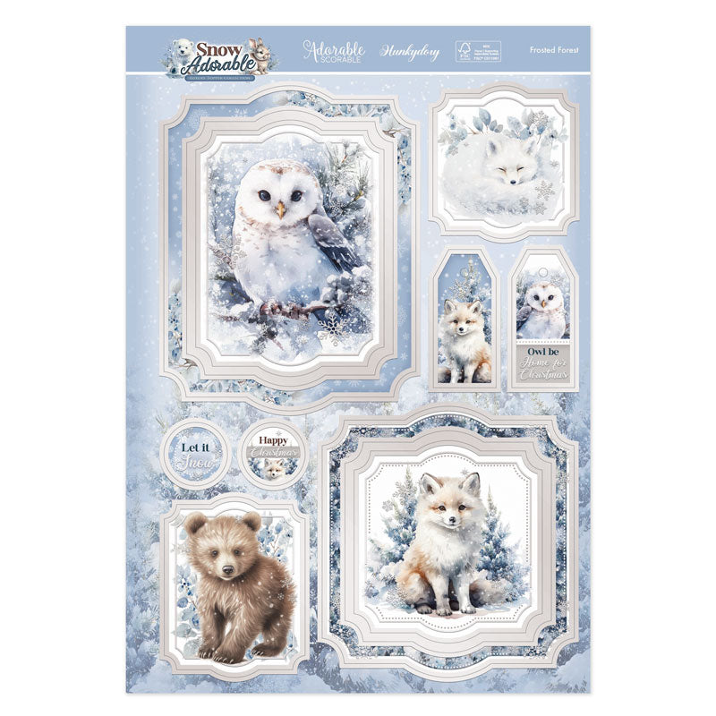 Frosted Forest Luxury Topper Set