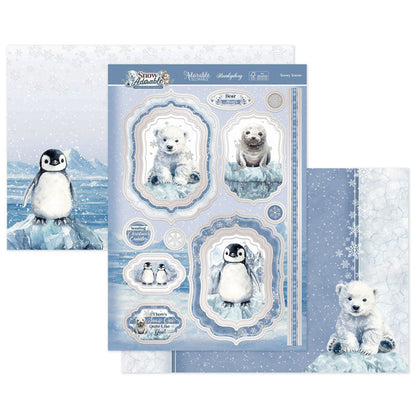 Snowy Scenes Luxury Topper Set