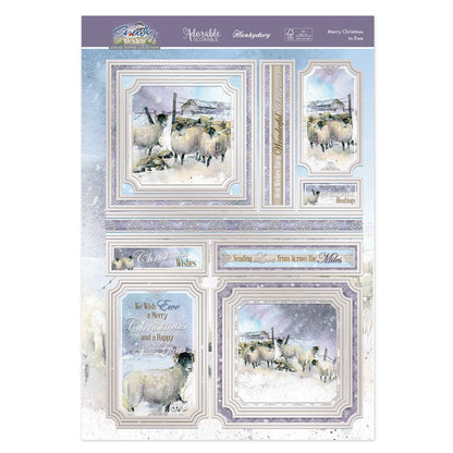 Merry Christmas To Ewe Luxury Topper Set