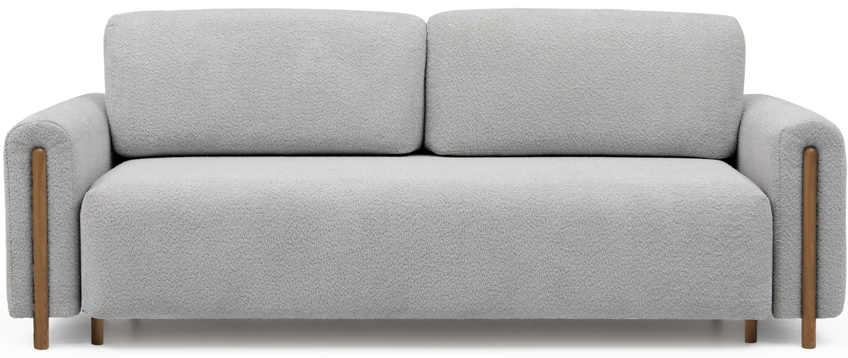 Arcadova 3 Seater Storage Sleeper Sofa - Grey