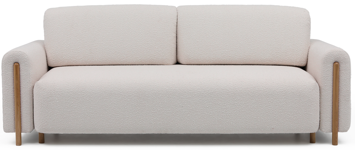 Arcadova 3 Seater Storage Sleeper Sofa - Beige