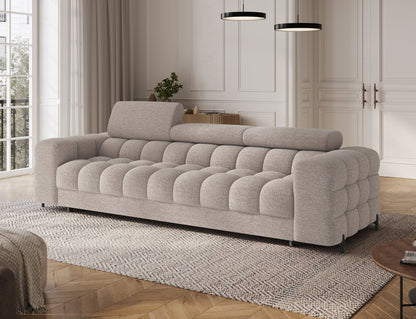 Festello 3 Seater Sleeper Sofa - Beige