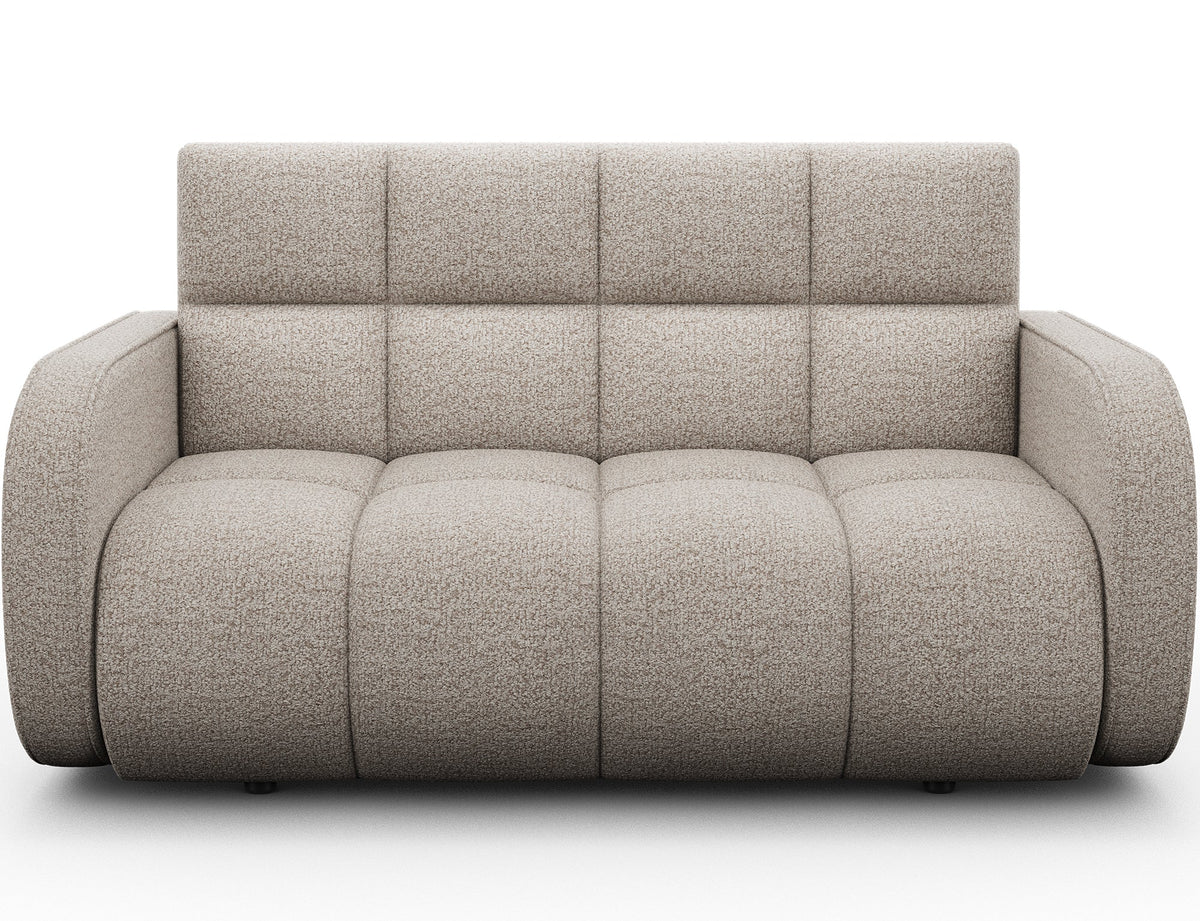Deverio 3 Seater Condo Size Storage Sleeper Sofa - Beige