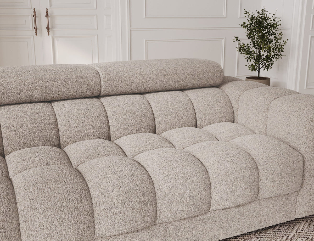 Festello 3 Seater Sleeper Sofa - Beige