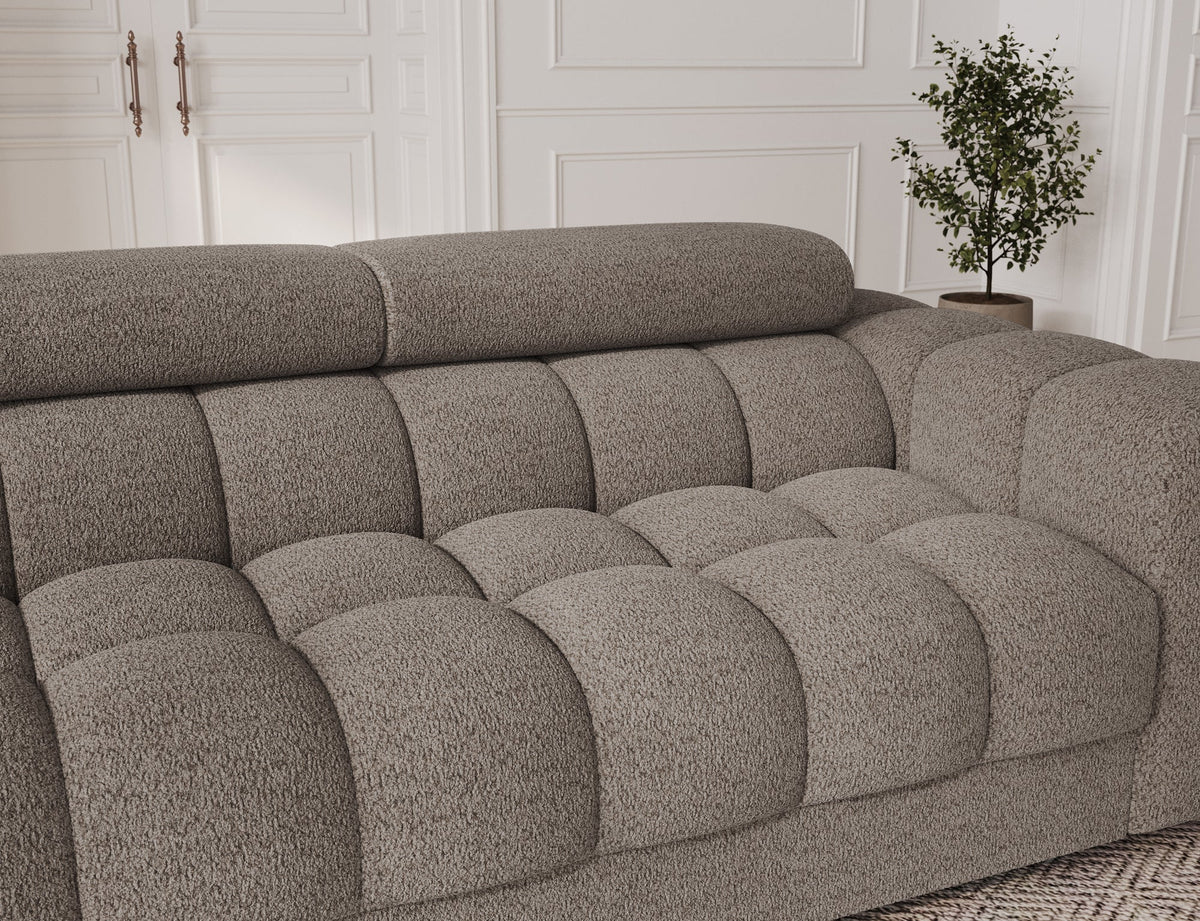 Festello 3 Seater Sleeper Sofa - Brown