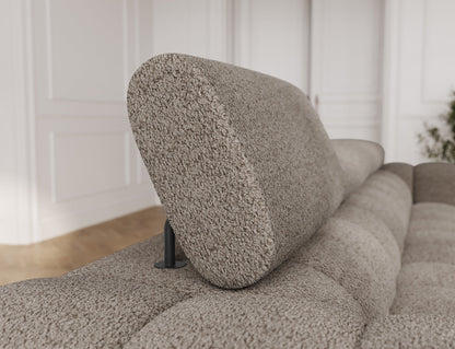 Festello 3 Seater Sleeper Sofa - Brown