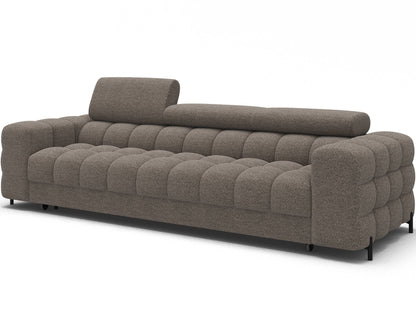 Festello 3 Seater Sleeper Sofa - Brown