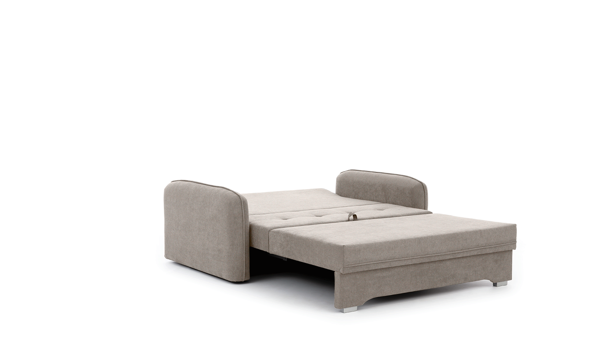 Laine Condo Style 2 Seater Storage Sleeper Sofa - Beige