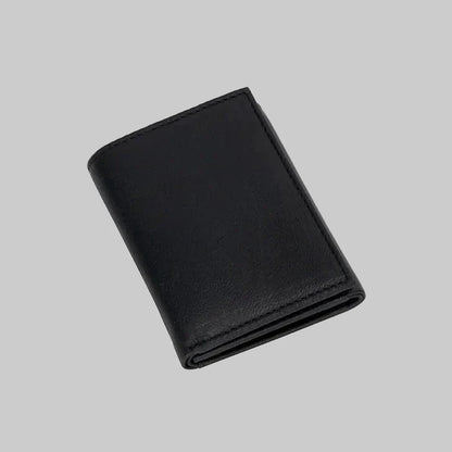 Greenwood Leather Men’s Tri-Fold RFID Wallet
