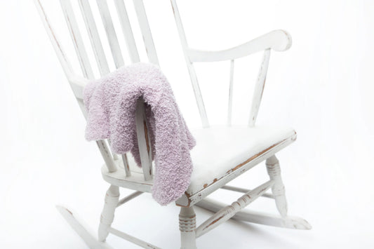 Iced Lilac Unifarbener doppelter Druck Lovey